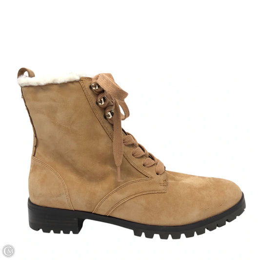 Boots Designer By Kate Spade In Beige, Size: 6.5