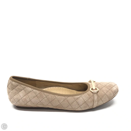 Shoes Flats By Vaneli In Beige, Size: 8.5