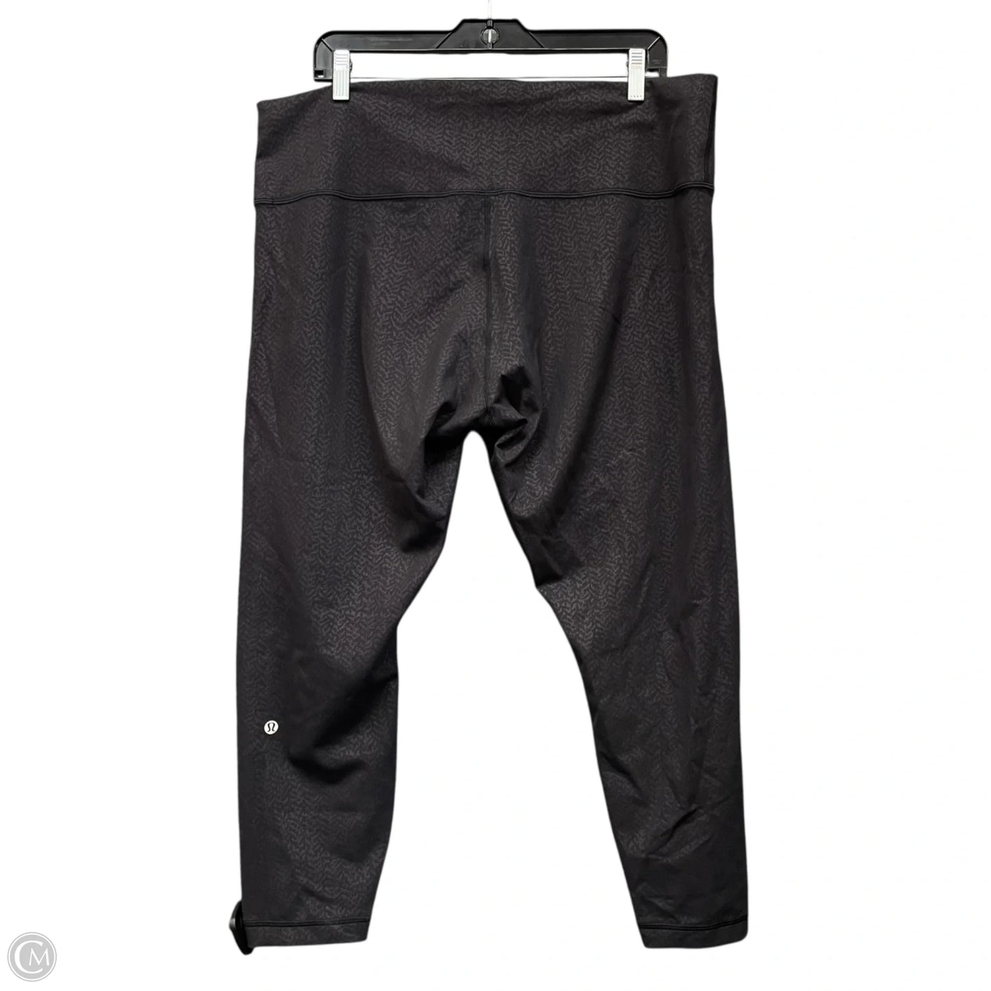 Athletic Capris By Lululemon In Black, Size: 20