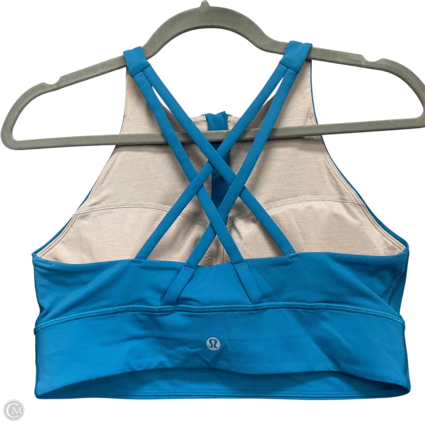 Athletic Bra By Lululemon In Blue, Size: 10