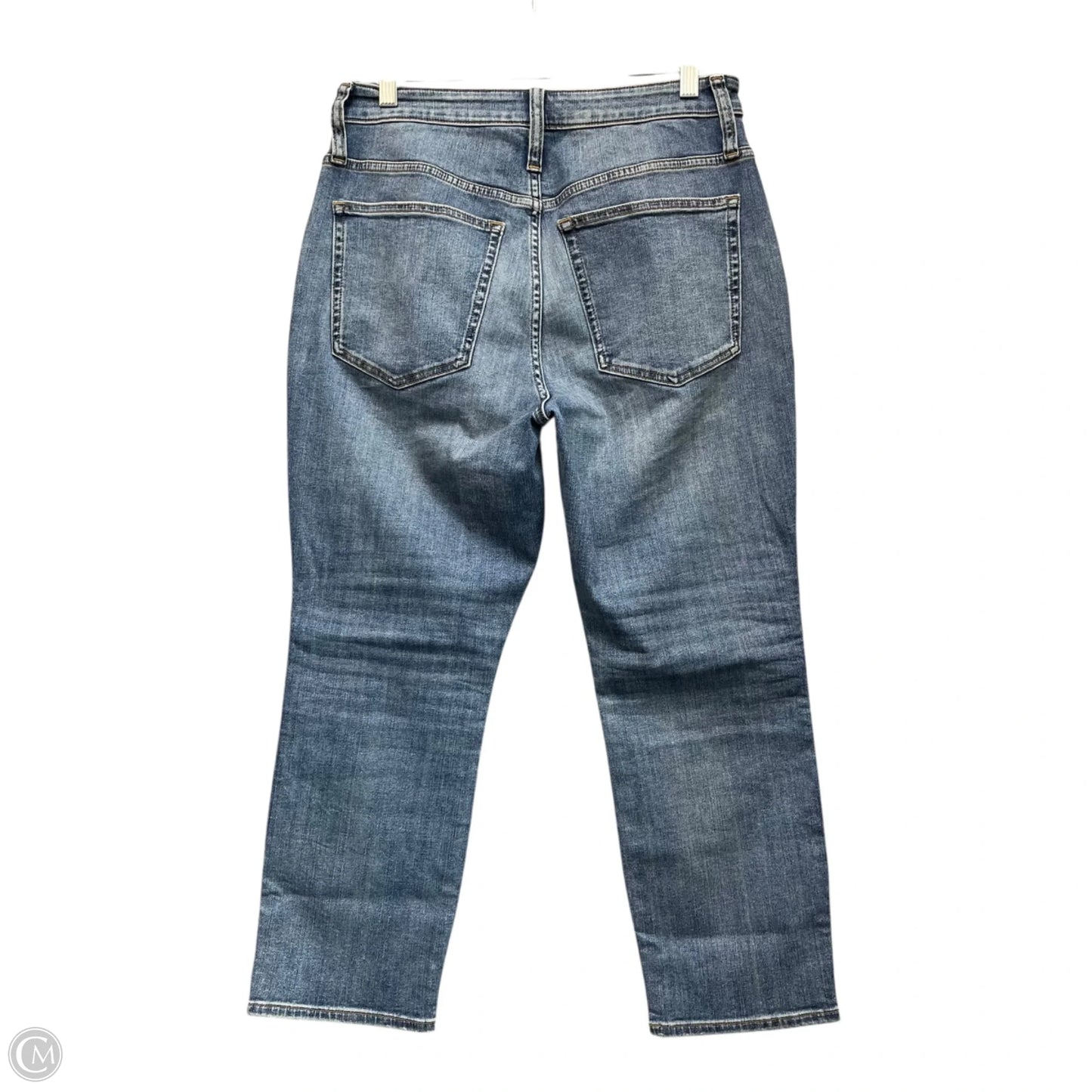 Jeans Cropped By Pistola In Blue Denim, Size: 12