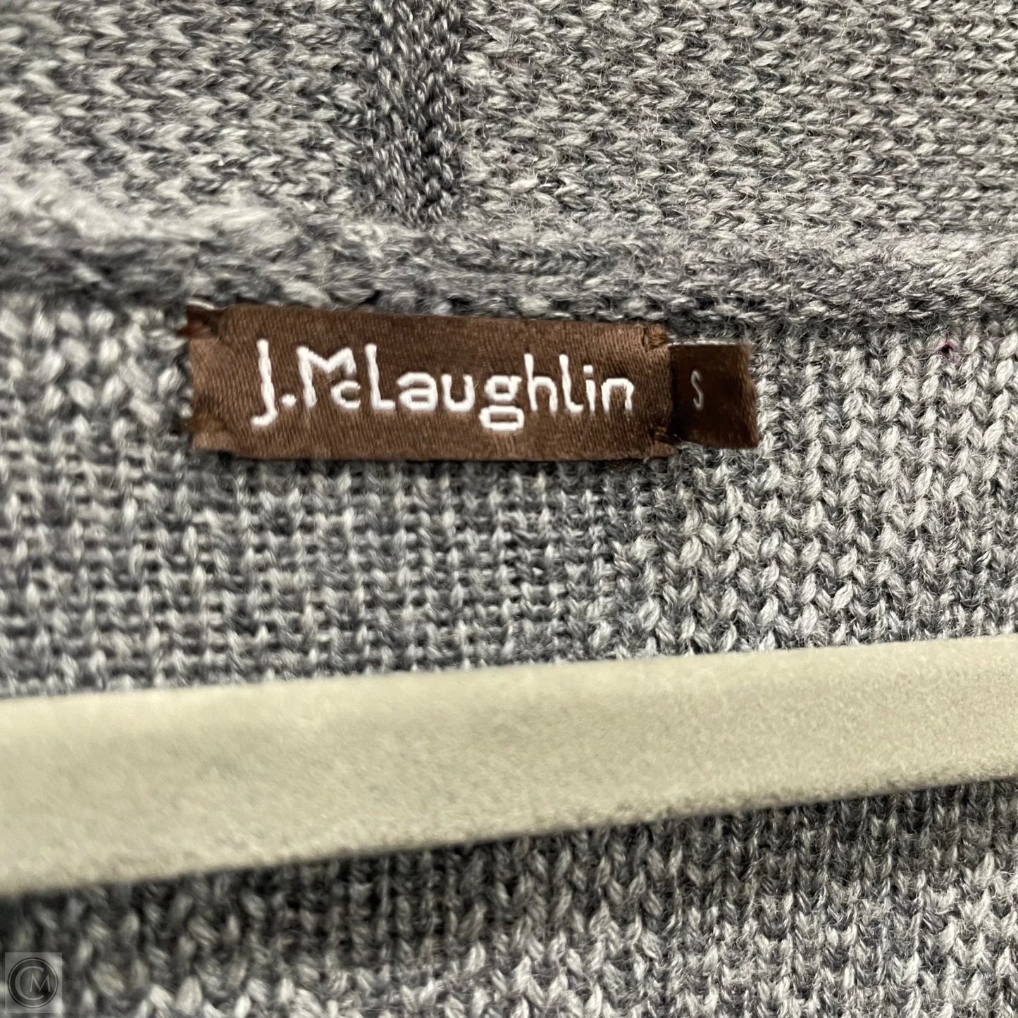 Sweater Cardigan By J Mclaughlin In Grey, Size: S