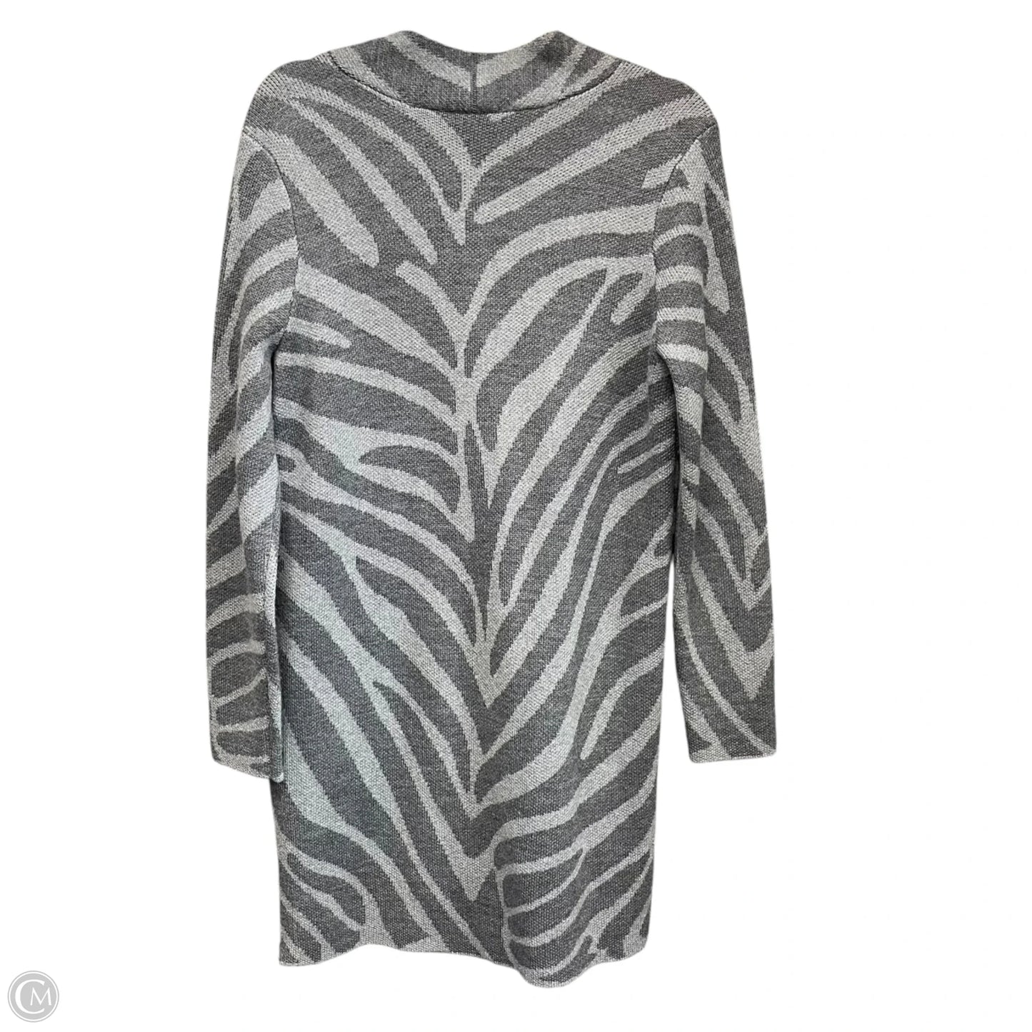 Sweater Cardigan By J Mclaughlin In Grey, Size: S