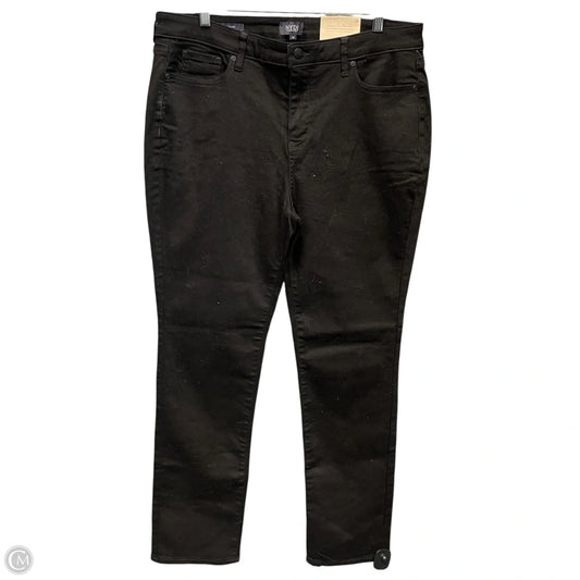 Jeans Skinny By Not Your Daughters Jeans In Black Denim, Size: 14