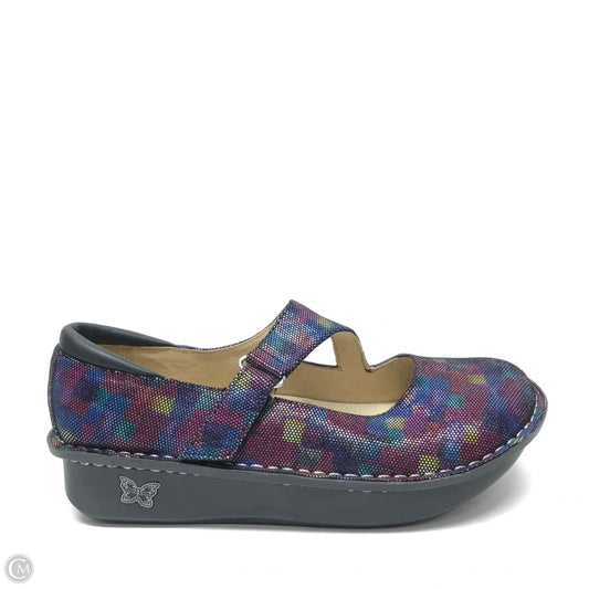 Shoes Heels Platform By Alegria In Multi-colored, Size: 10