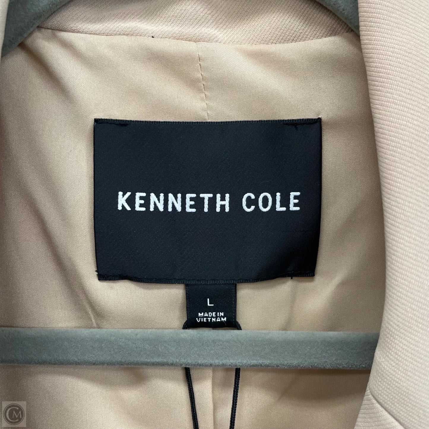 Blazer By Kenneth Cole In Tan, Size: L