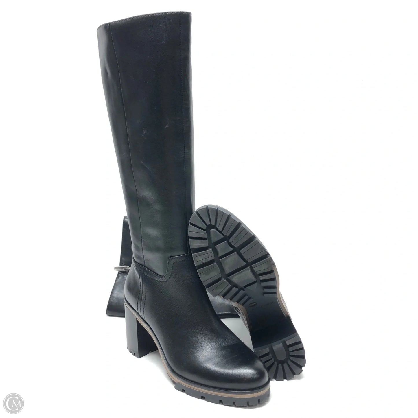 Boots Knee Heels By Vince Camuto In Black, Size: 10