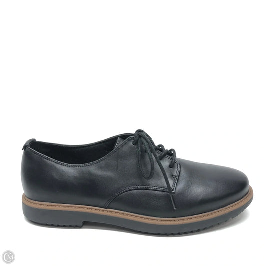 Shoes Flats By Clarks In Black, Size: 8.5