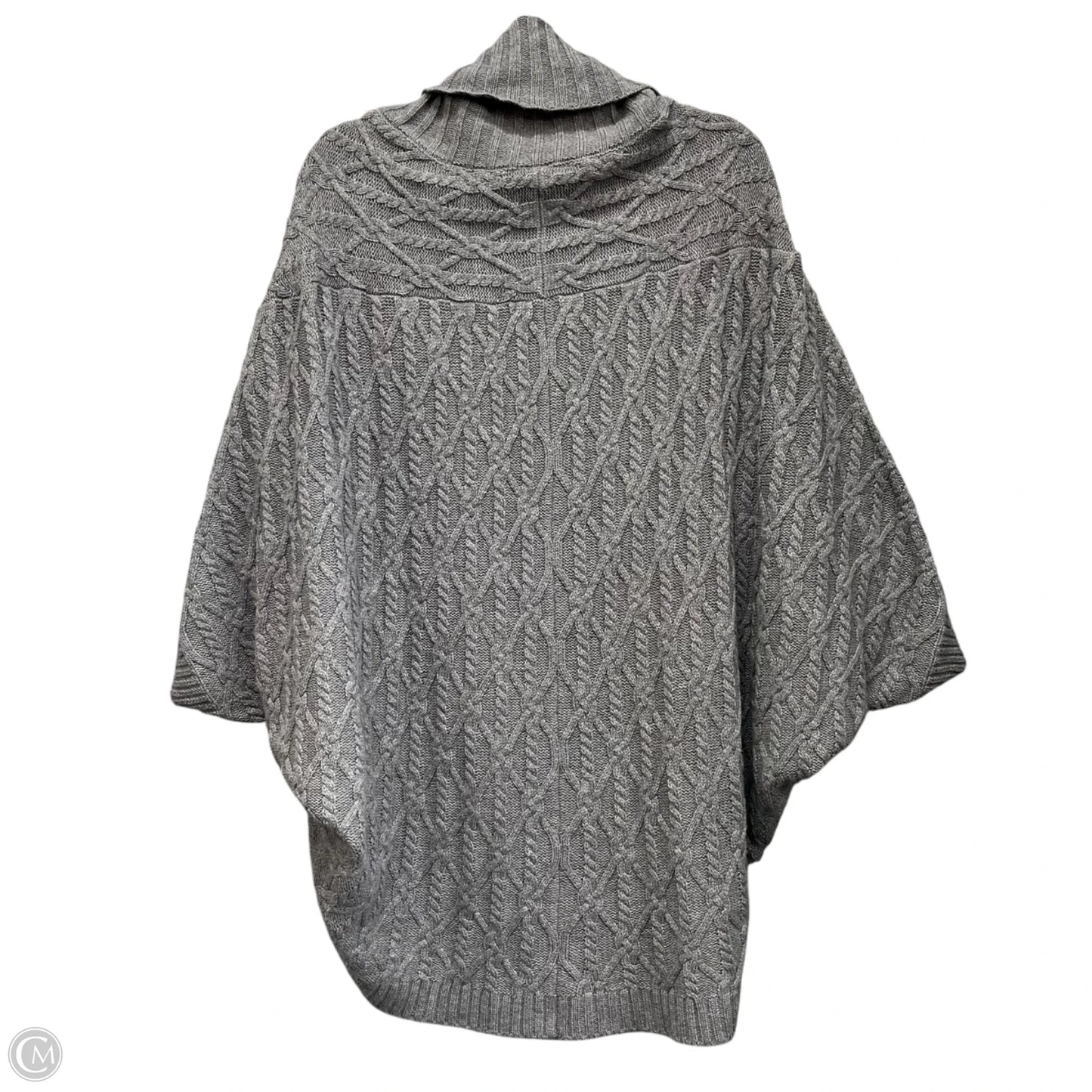 Sweater Short Sleeve By Wrangler In Grey, Size: Xl