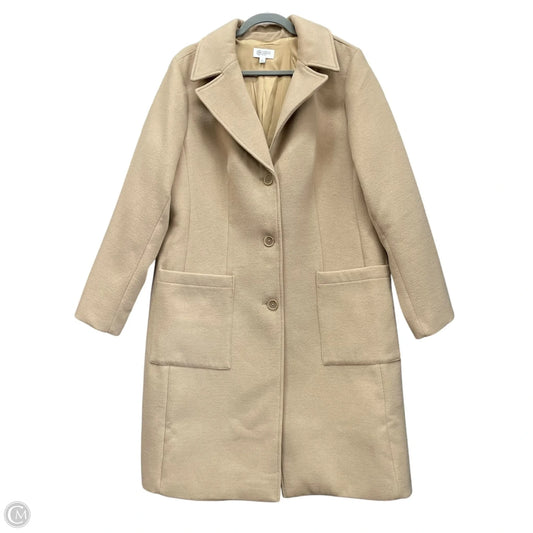 Coat Peacoat By Candace Cameron Bure In Beige, Size: L