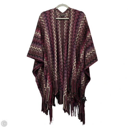 Shawl By Alberto Makali In Purple, Size: Osfm