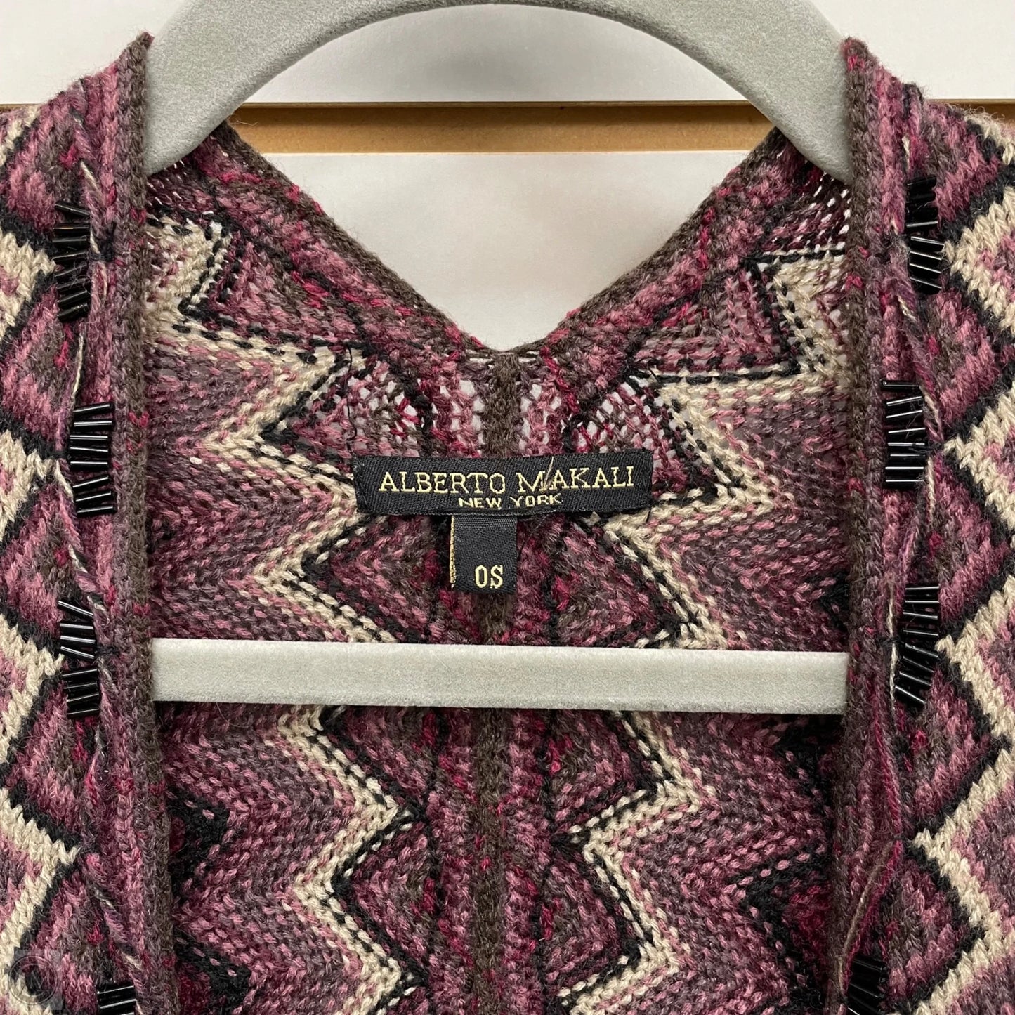 Shawl By Alberto Makali In Purple, Size: Osfm