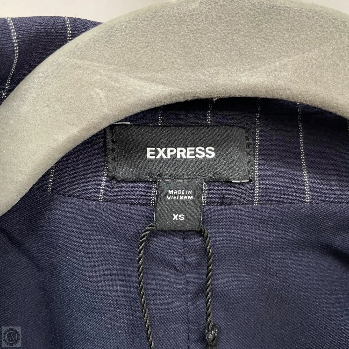 Blazer By Express In Navy, Size: Xs