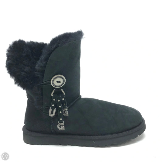 Boots Designer By Ugg In Black, Size: 9