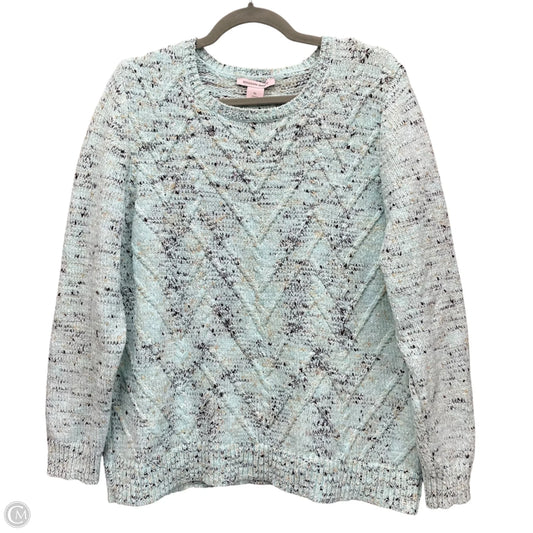 Sweatshirt Crewneck By Allison Daley In Blue, Size: Xl