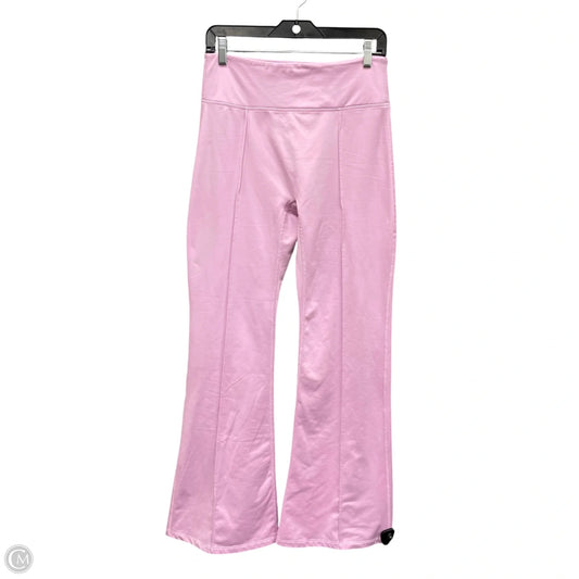 Athletic Leggings By Pink In Pink, Size: L