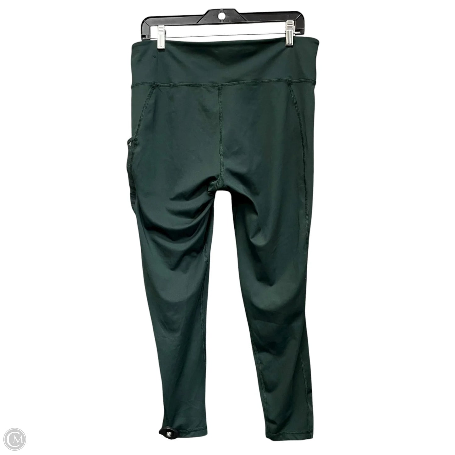 Athletic Leggings By Adidas In Green, Size: Xl