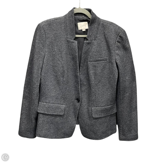 Blazer By Loft In Grey, Size: 12