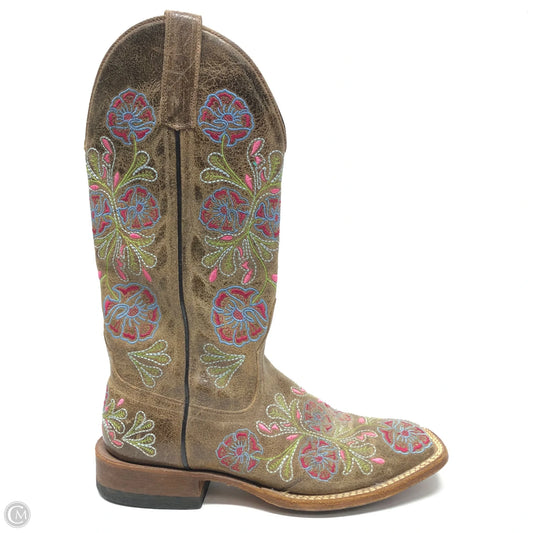 Boots Western By Cmb In Brown, Size: 7.5