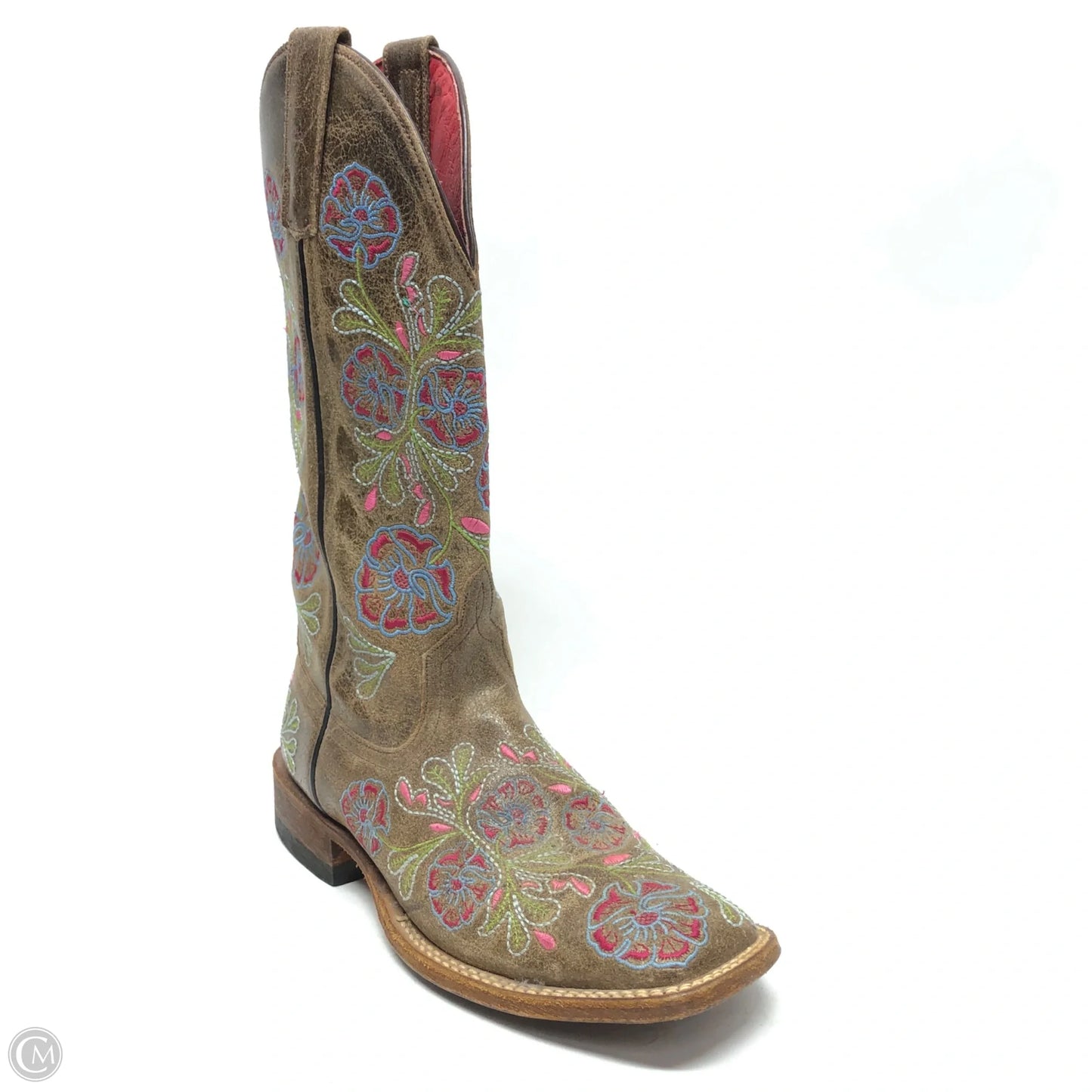 Boots Western By Cmb In Brown, Size: 7.5