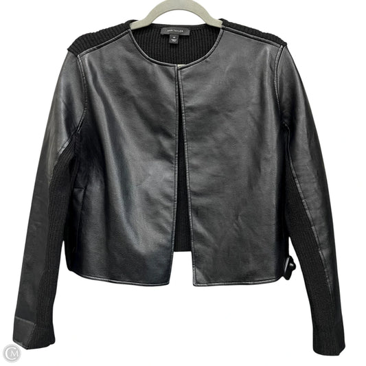 Blazer By Ann Taylor In Black, Size: Mp