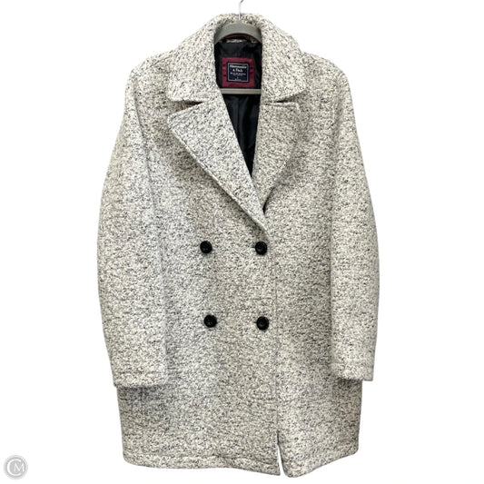 Coat Wool By Abercrombie And Fitch In Grey, Size: L