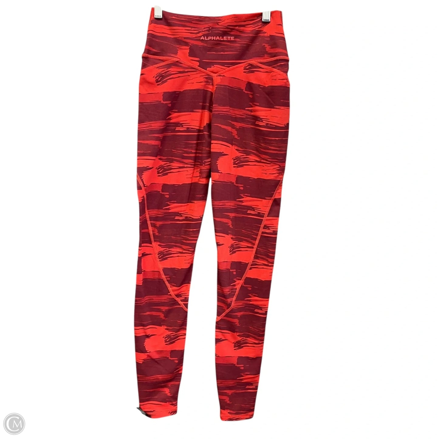 Athletic Leggings By Alphalete In Red, Size: Xs