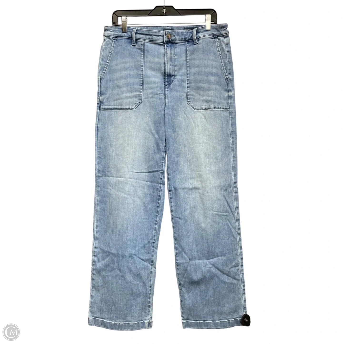 Jeans Wide Leg By J. Jill In Blue Denim, Size: 12
