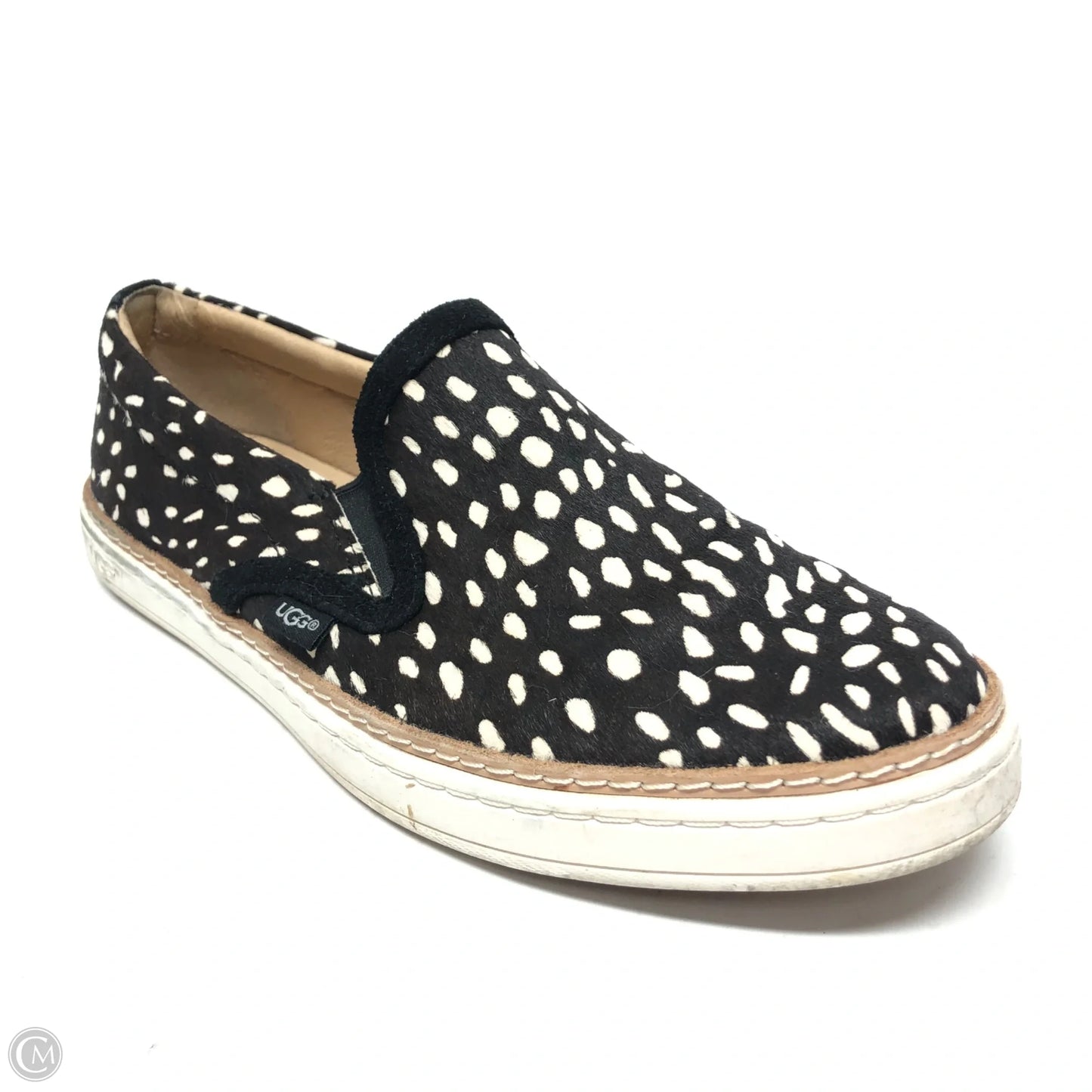 Shoes Designer By Ugg In Black & White, Size: 9