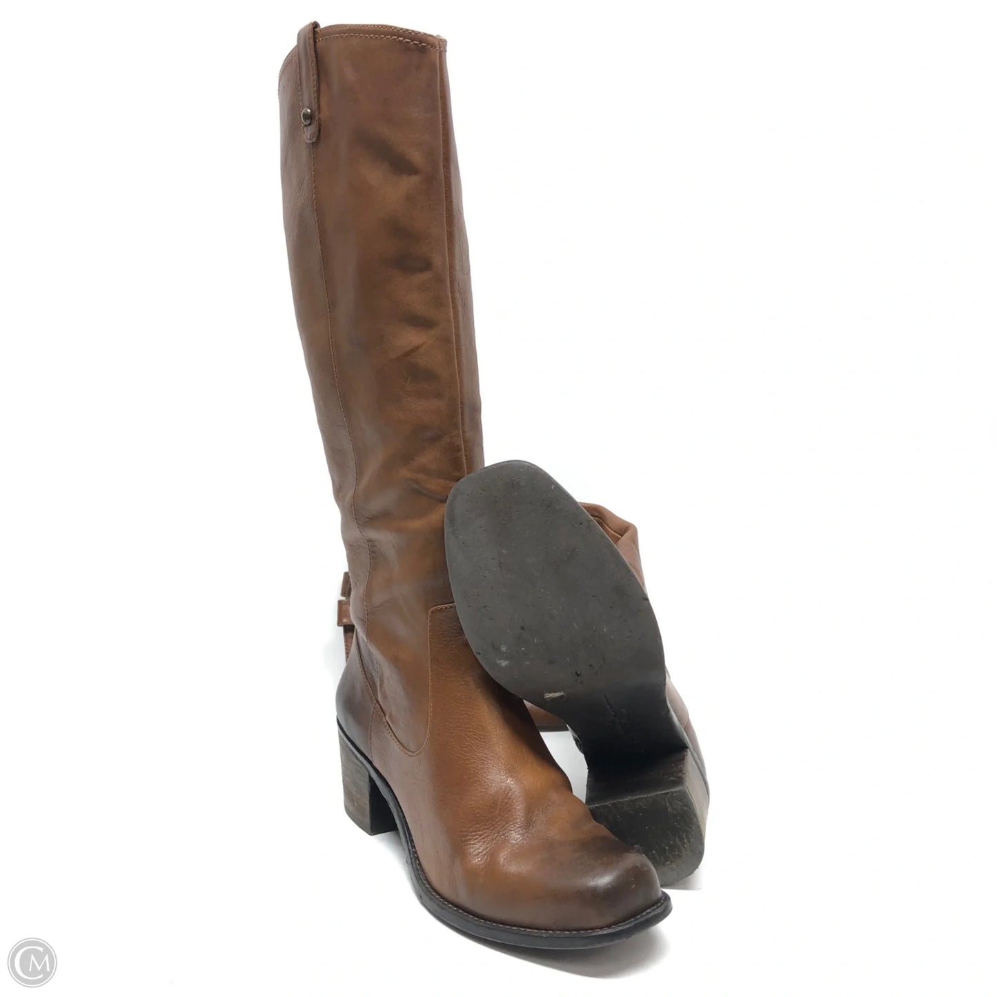 Boots Knee Heels By Jessica Simpson In Brown, Size: 9