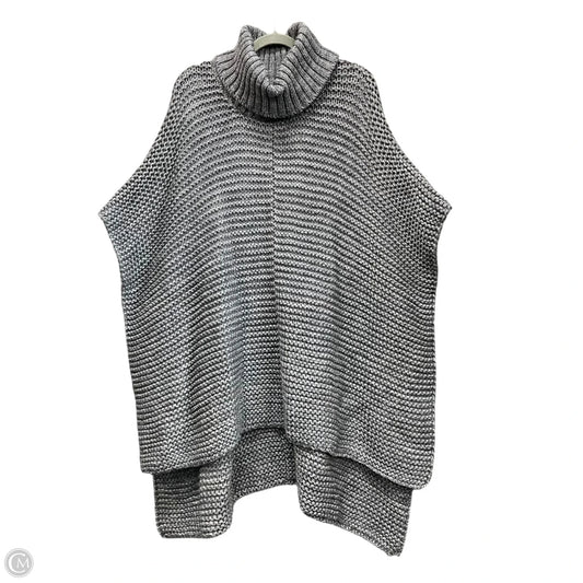 Poncho Designer By Ugg In Grey, Size: Osfm