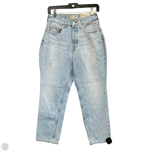 Jeans Straight By Everlane In Blue Denim, Size: 2
