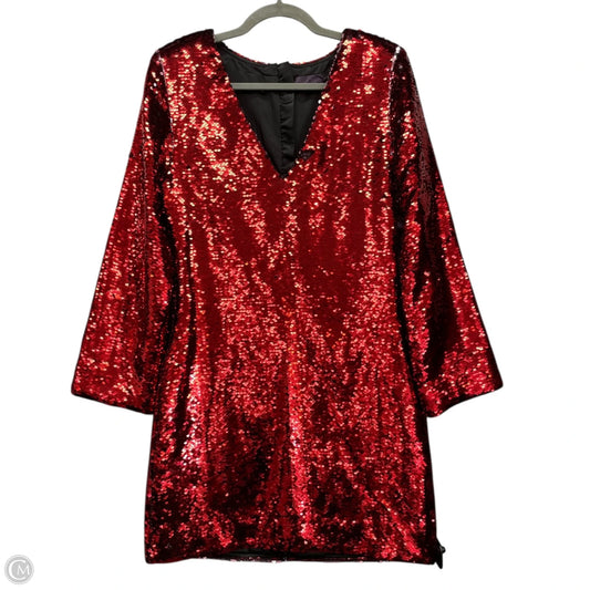 Dress Party Short By Hale Bob In Red, Size: M