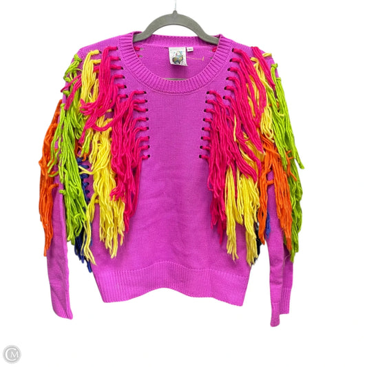 Sweater By Cmb In Purple, Size: Xs
