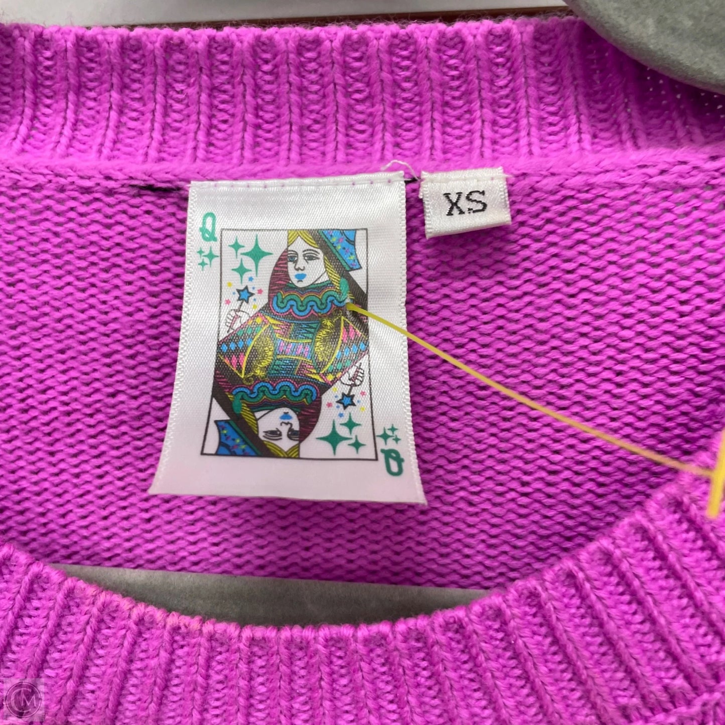 Sweater By Cmb In Purple, Size: Xs