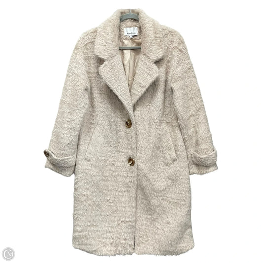 Coat Peacoat By Heartloom In Beige, Size: S