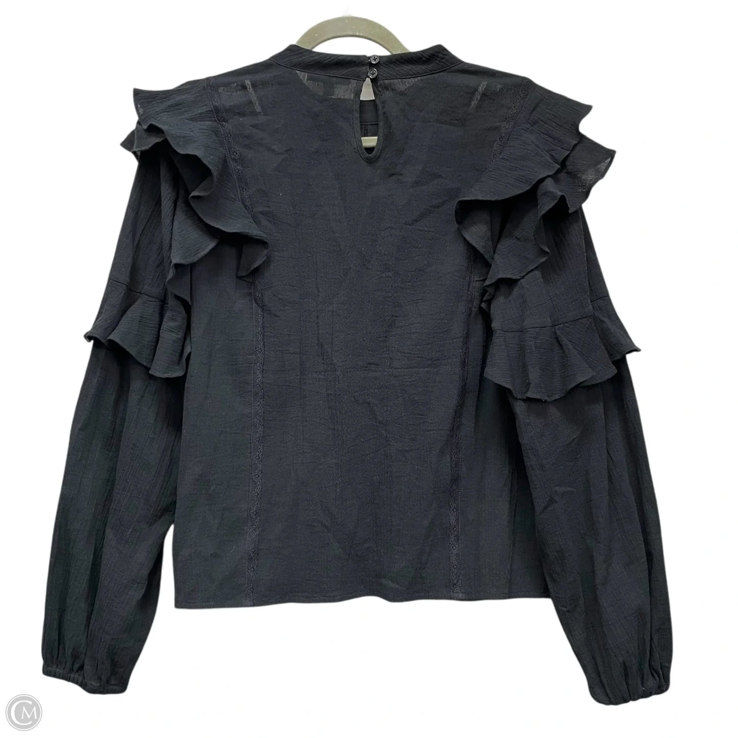 Top Long Sleeve By Joes Jeans In Black, Size: M
