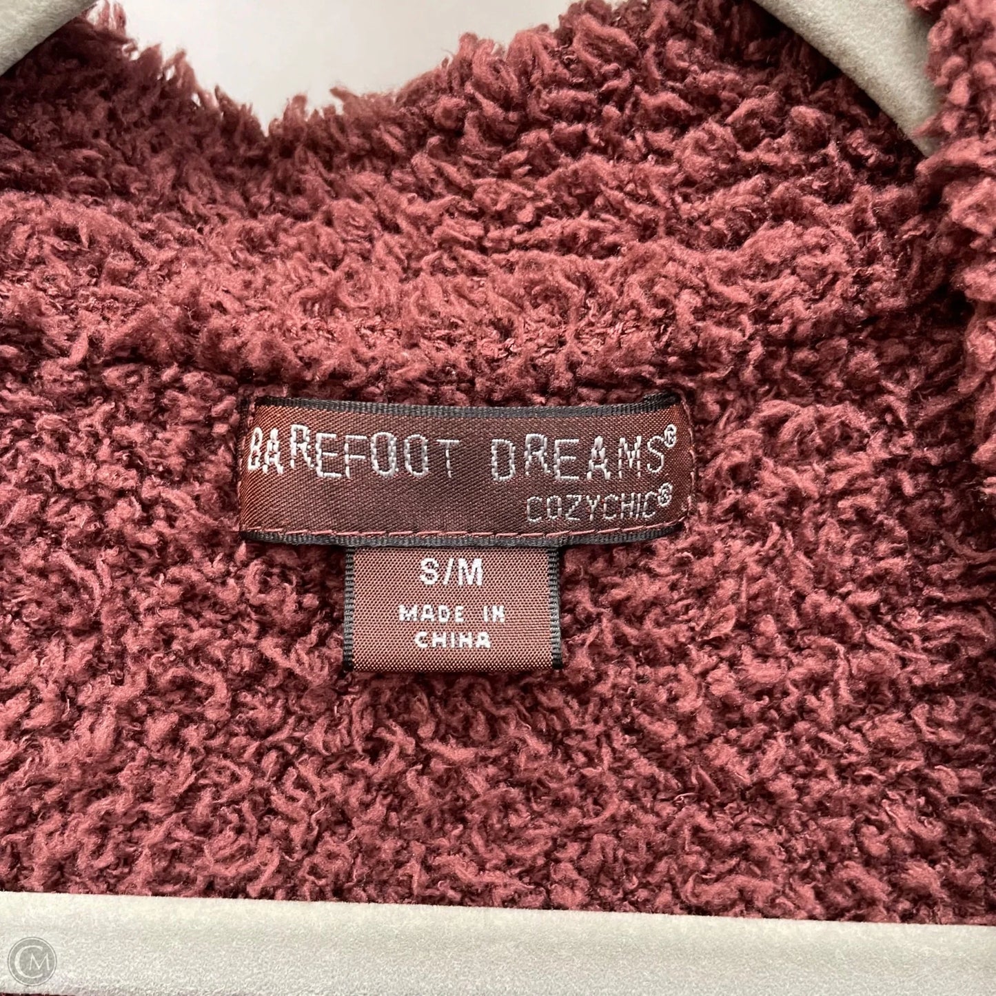 Sweater Cardigan By Barefoot Dreams In Purple, Size: M