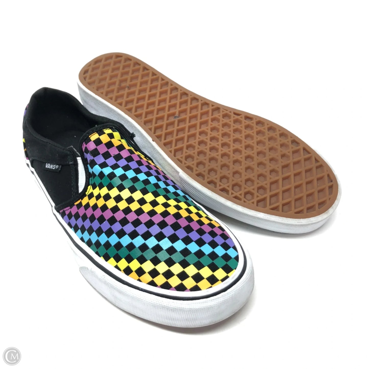 Shoes Sneakers By Vans In Multi-colored, Size: 7.5