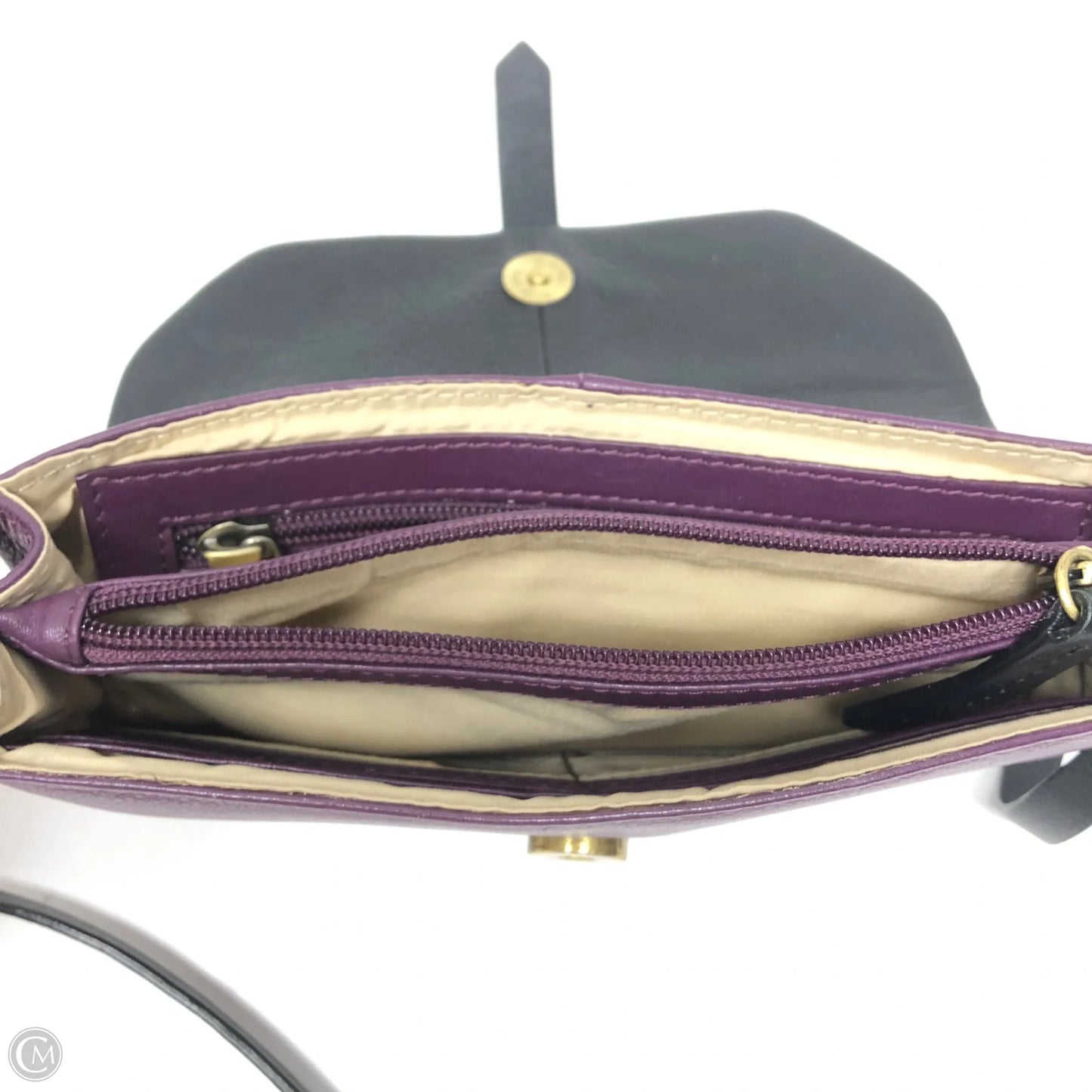 Crossbody Leather By Cmc, Size: Small