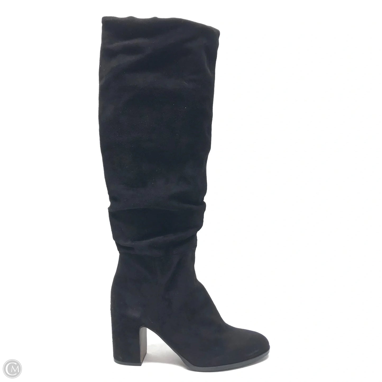 Boots Knee Heels By Cmb In Black, Size: 9.5