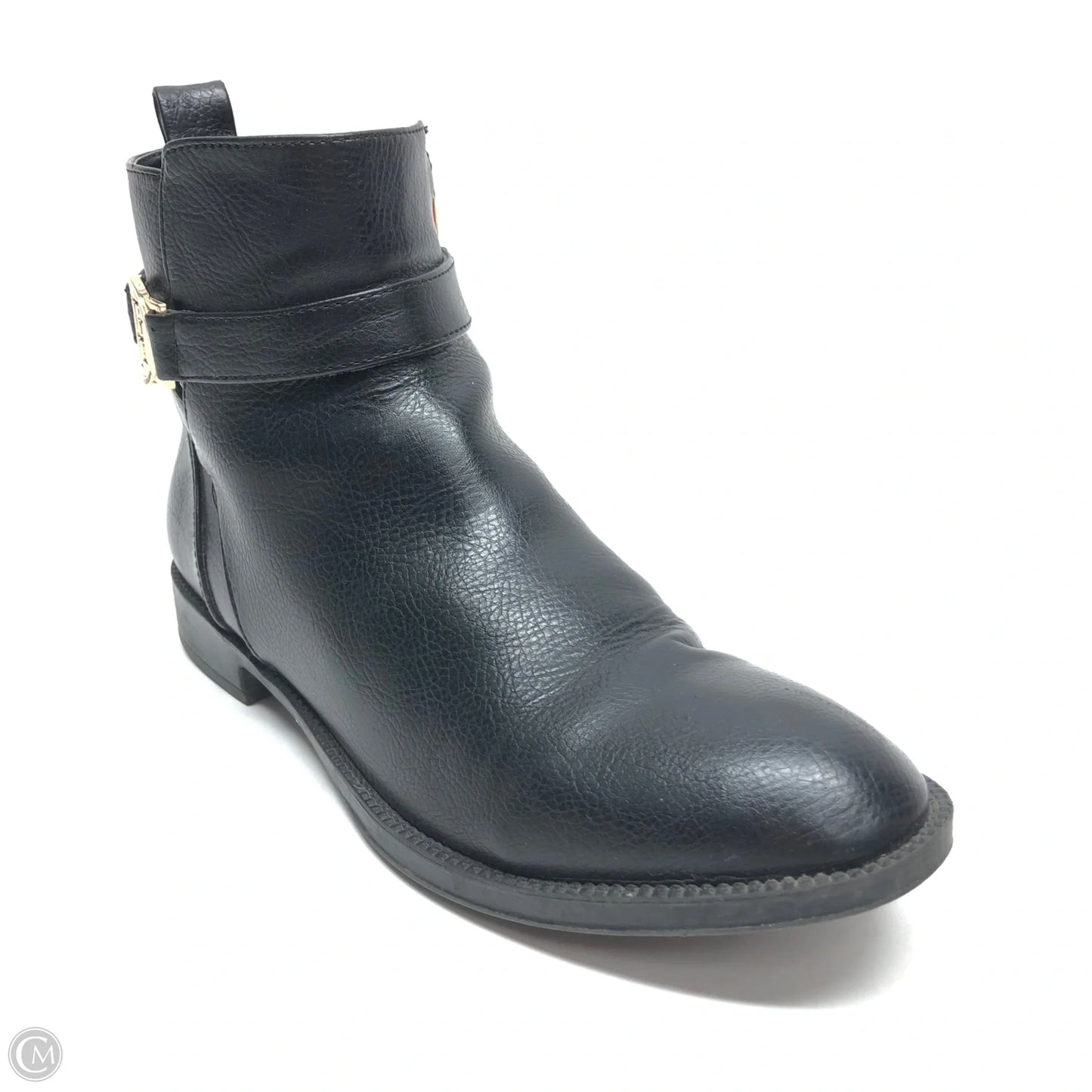Boots Ankle Heels By Tommy Hilfiger In Black, Size: 5.5