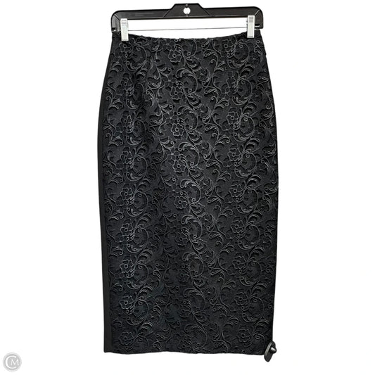 Skirt Midi By Hugo Boss In Black, Size: 2