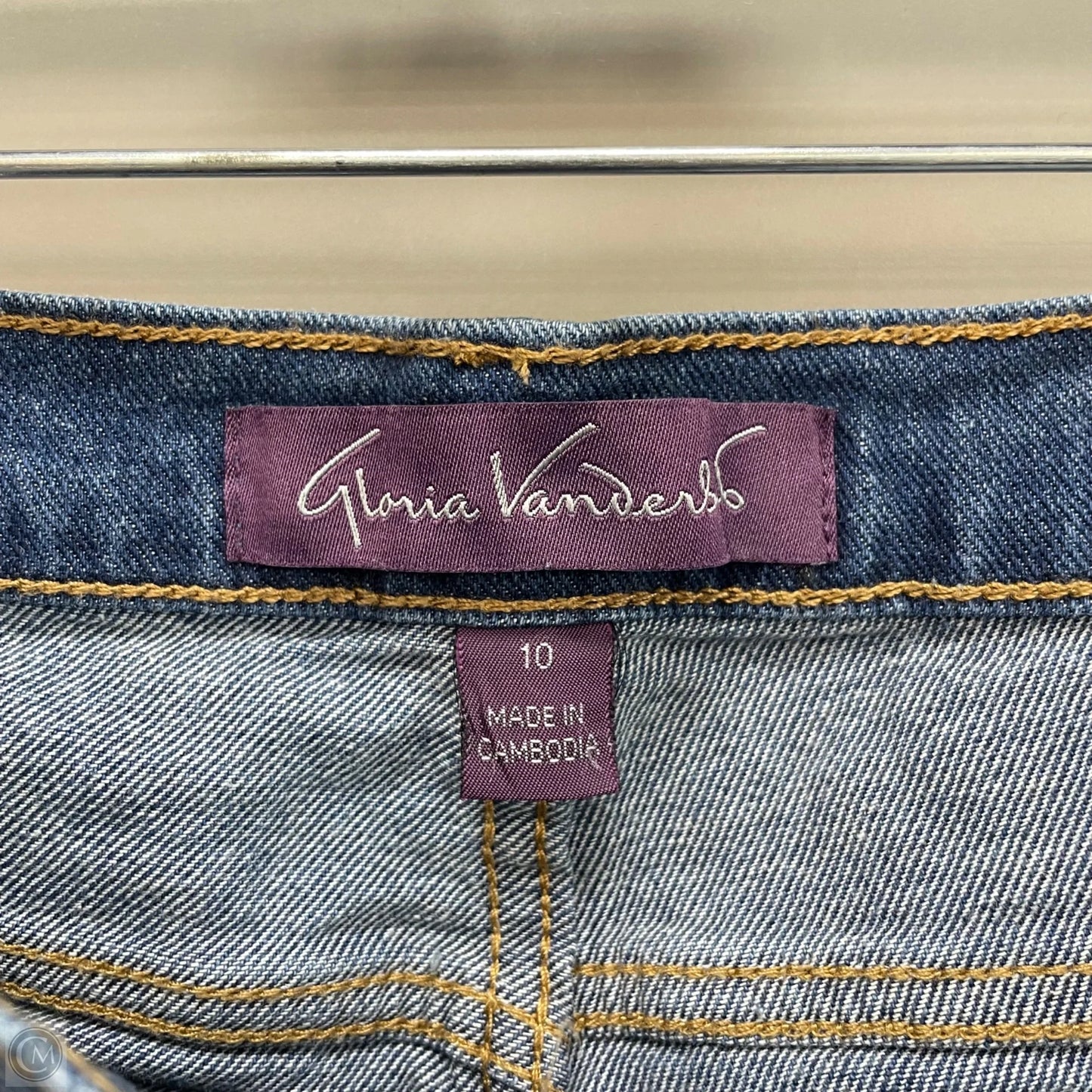 Jeans Boyfriend By Gloria Vanderbilt In Blue Denim, Size: 10