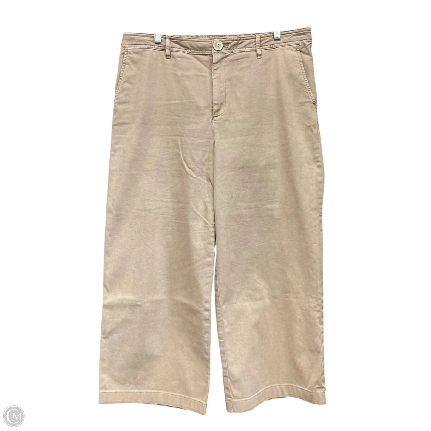 Pants Wide Leg By J. Jill In Beige, Size: 12