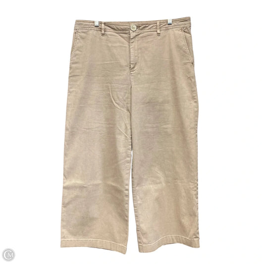 Pants Wide Leg By J. Jill In Beige, Size: 12