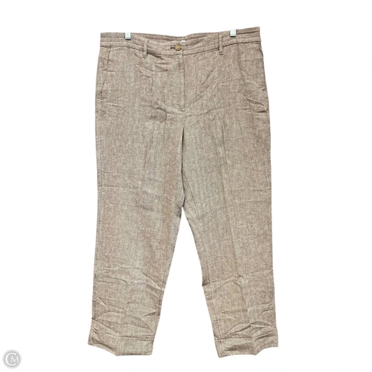 Pants Chinos & Khakis By J. Jill In Brown, Size: 14