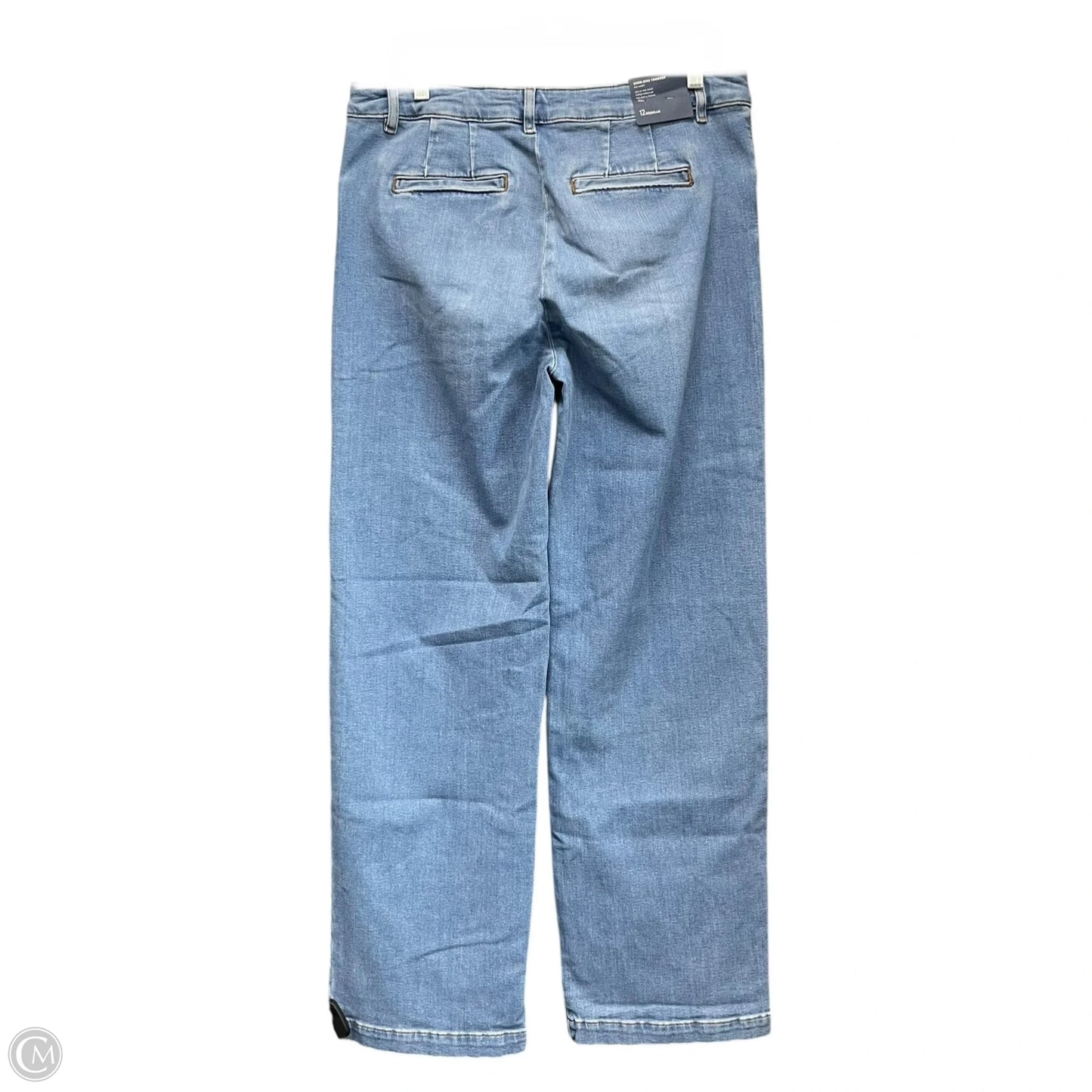 Jeans Straight By J. Jill In Blue Denim, Size: 12