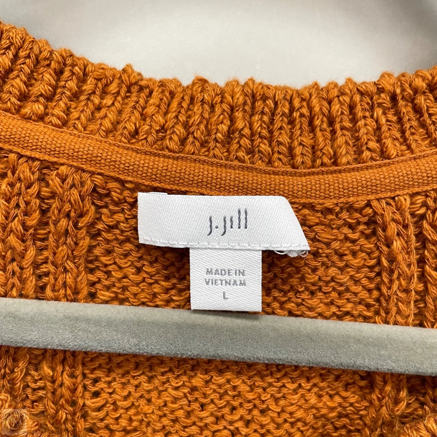Sweater By J. Jill In Orange, Size: L