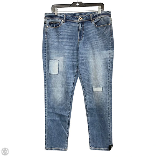 Jeans Skinny By J. Jill In Blue Denim, Size: 12